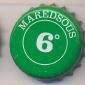 Beer cap Nr.382: Maredsous 6 produced by Moortgart/Breendonk