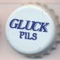 Beer cap Nr.536: Gluck Pils produced by Huyghe-Brouwerij Van Melle N.V./Melle