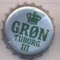 Beer cap Nr.893: Gron Tuborg III produced by Tuborg Breweries Ltd/Hellerup