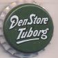 Beer cap Nr.1636: Tuborg Den Store produced by Tuborg Breweries Ltd/Hellerup