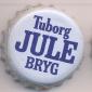 Beer cap Nr.1747: Tuborg Jule Bryg produced by Tuborg Breweries Ltd/Hellerup