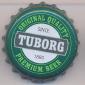 Beer cap Nr.6191: Tuborg Premium Beer produced by Tuborg Breweries Ltd/Hellerup