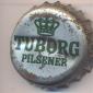 Beer cap Nr.6377: Tuborg Pilsener produced by Tuborg Breweries Ltd/Hellerup