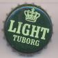 Beer cap Nr.6378: Tuborg Light produced by Tuborg Breweries Ltd/Hellerup