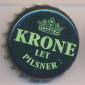 Beer cap Nr.6393: Krone Let Pilsner produced by Wiibroes Bryggeri A/S/Helsingoer