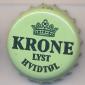 Beer cap Nr.6394: Krone Lyst Hvidtol produced by Wiibroes Bryggeri A/S/Helsingoer