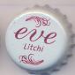 Beer cap Nr.6646: eve Litchi produced by Brasserie Du Cardinal Fribourg S.A./Fribourg