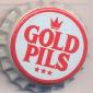 Beer cap Nr.7495: Gold Pils produced by Brouwerij De Brabandere/Bavikhove