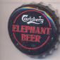 Beer cap Nr.7539: Elephant Beer produced by Carlsberg/Koppenhagen