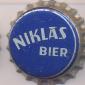 Beer cap Nr.12188: Niklas Bier produced by Brauerei Josef Niklas/Wesenufer