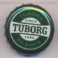 Beer cap Nr.12854: Tuborg Pilsener produced by Tuborg Breweries Ltd/Hellerup