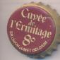 Beer cap Nr.15114: Cuvee de l'Ermitage 8 produced by Brasserie de l'Union/Jumet