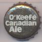 Beer cap Nr.15473: O'Keefe Canadian Ale produced by Carling O'Keefe/Burnaby