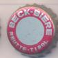 Beer cap Nr.19092: Beck Bier produced by Brauerei Beck/Reutte