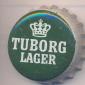 Beer cap Nr.19645: Tuborg Lager produced by Tuborg Breweries Ltd/Hellerup