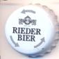 Beer cap Nr.23410: Rieder Bier Weizen produced by Brauerei Ried reg. Ges.m.b.H./Ried