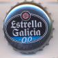 Beer cap Nr.24043: Estrella Galicia 0,0 produced by Hijos De Rivera S.A./La Corua