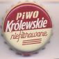 Beer cap Nr.24400: Piwo Krolewskie Niefiltrawane produced by Browary Warszawskie/Warszaw