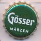 Beer cap Nr.24954: Gösser Märzen produced by Brauerei Göss/Göss