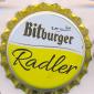 Beer cap Nr.25214: Bitburger Radler produced by Bitburger Brauerei Th. Simon GmbH/Bitburg