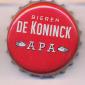 Beer cap Nr.25482: APA produced by Koninck/Antwerpen