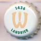 Beer cap Nr.27031: Landbier 1436 produced by Wernesgrüner Brauerei AG/Wernesgrün