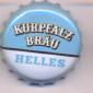 Beer cap Nr.27045: Kurpfalz Bräu Helles produced by Weldebräu/Plankstadt