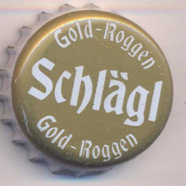 Beer cap Nr.4: Gold Roggen produced by Stiftsbrauerei Schlägl/Aigen