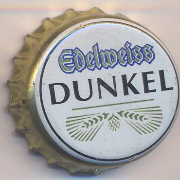 Beer cap Nr.44: Edelweiss Dunkel produced by Hofbräu Kaltenhausen/Kaltenhausen