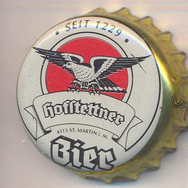 Beer cap Nr.48: Kübelbier produced by Brauerei Hofstetten/St. Martin