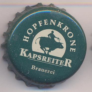 Beer cap Nr.62: Hopfenkrone produced by Brauerei Kapsreiter AG/Schärding