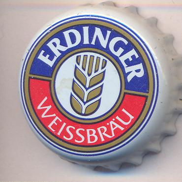 Beer cap Nr.90: Weißbier mit feiner Hefe produced by Erdinger Weissbräu/Erding