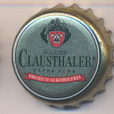 Beer cap Nr.92: Clausthaler Extra Herb produced by Binding Brauerei/Frankfurt/M.