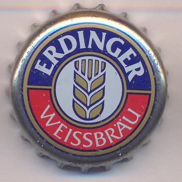 Beer cap Nr.103: Weißbier Kristallklar produced by Erdinger Weissbräu/Erding