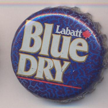 Beer cap Nr.132: Blue Dry produced by Labatt Brewing/Quebec