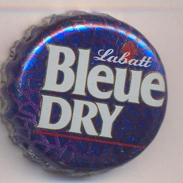 Beer cap Nr.133: Bleue Dry produced by Labatt Brewing/Quebec