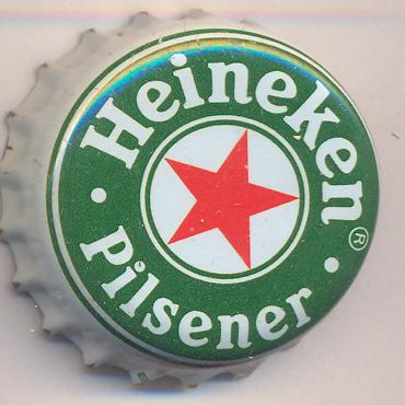 Beer cap Nr.173: Heineken Pilsener produced by Heineken/Amsterdam