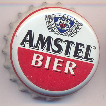 Beer cap Nr.184: Amstel Bier produced by Heineken/Amsterdam