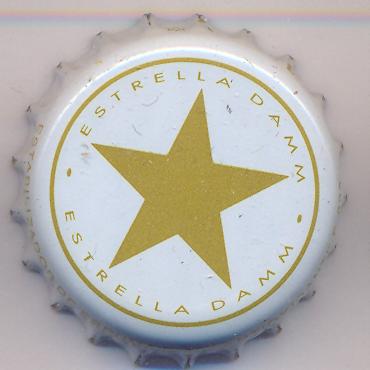 Beer cap Nr.316: Estrella Damm produced by Cervezas Damm/Barcelona