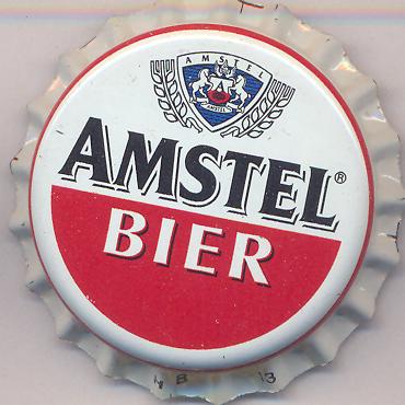 Beer cap Nr.333: Amstel Bier produced by Heineken/Amsterdam