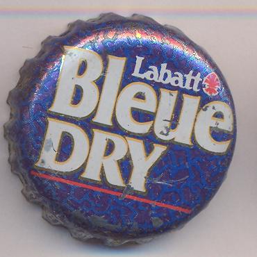 Beer cap Nr.356: Bleue Dry produced by Labatt Brewing/Quebec