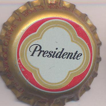 Beer cap Nr.368: Presidente produced by Cerveceria Nacional/C. Por A Santo Domingo