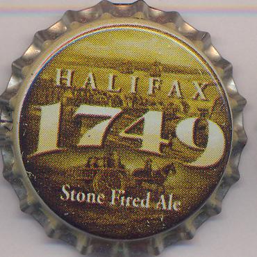 Beer cap Nr.370: Halifax 1749 produced by Maritime Brewing Company/Nova Scotia