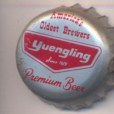 Beer cap Nr.478: Premium Beer produced by Yuengling Brewery/Pottsville