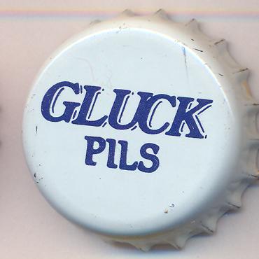 Beer cap Nr.536: Gluck Pils produced by Huyghe-Brouwerij Van Melle N.V./Melle