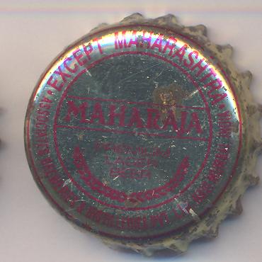 Beer cap Nr.547: Maharaja Premium Lager Beer produced by Associated Breweries & Distilleries LTD/Navi Mumbai