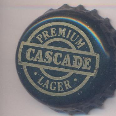 Beer cap Nr.557: Cascade Premium Lager produced by Cascade/Hobart