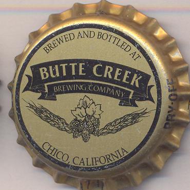 Beer cap Nr.633: Gold Ale produced by Butte Creek Brewing Company/Chico