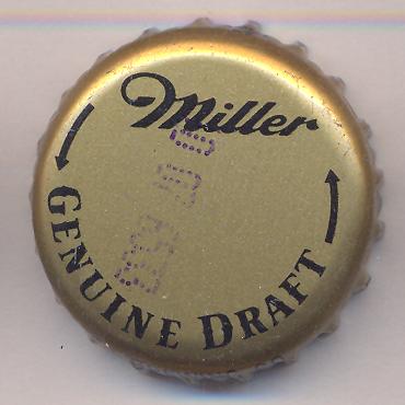 Beer cap Nr.807: Miller Genuine Draft produced by Miller Brewing Co/Milwaukee