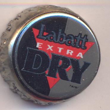 Beer cap Nr.858: Extra Dry produced by Labatt Brewing/Ontario